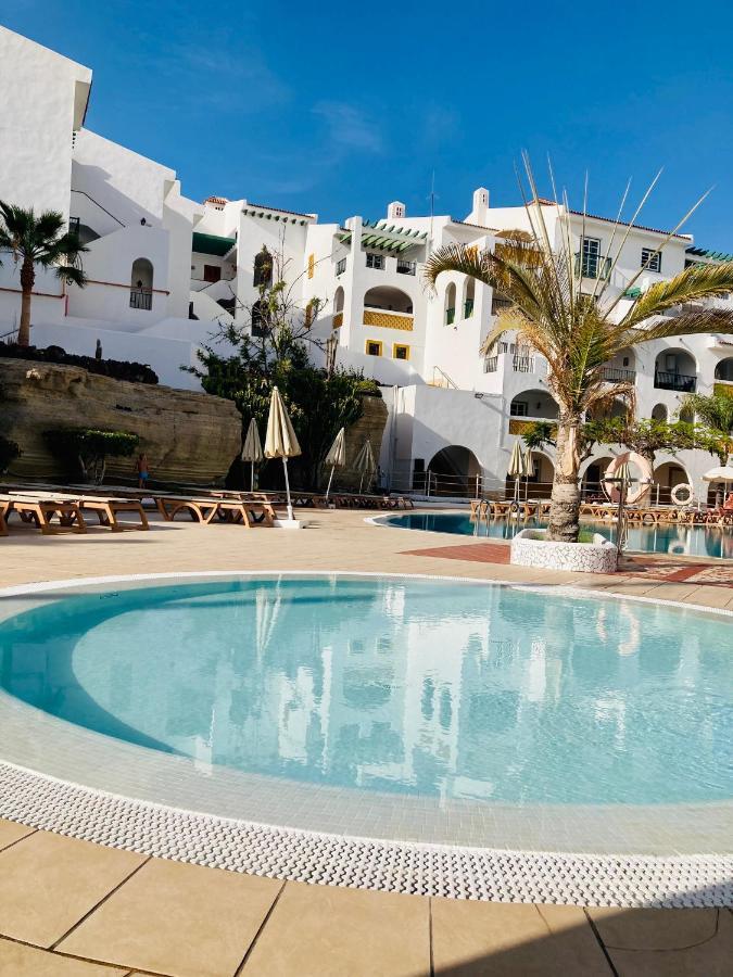 Beachfront Private Apartment In Pueblo Torviscas Sunset Harbour Costa Adeje (Tenerife) Eksteriør billede